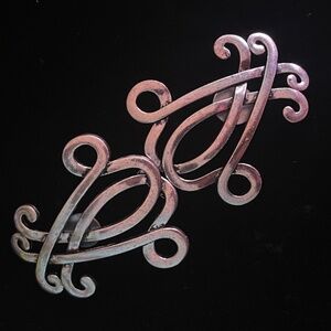 celtic cloak clasp silver